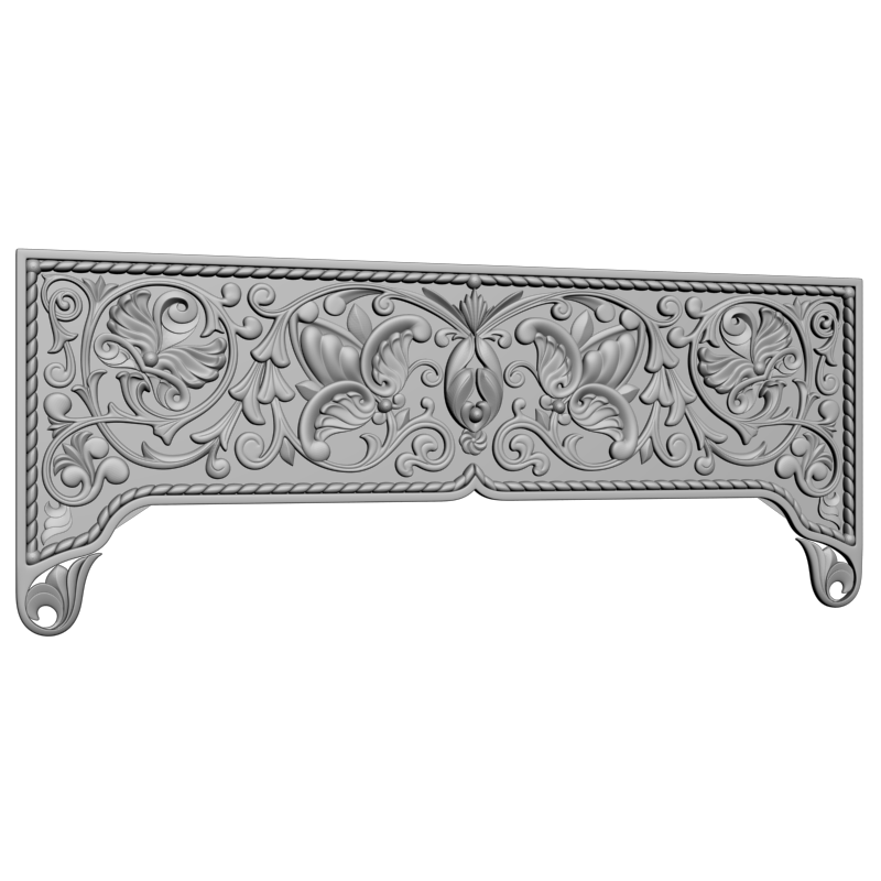 картинка Накладка резная D10-267 3D-STL.COM