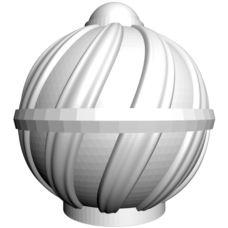 картинка Шар D20-026 3D-STL.COM