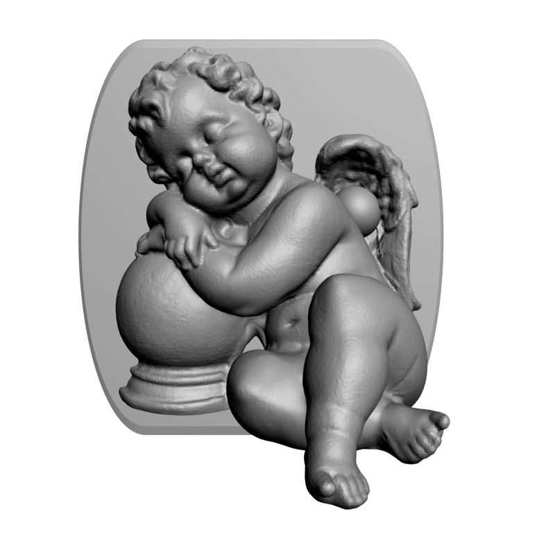 картинка Дитя-ангел V1-085 3D-STL.COM