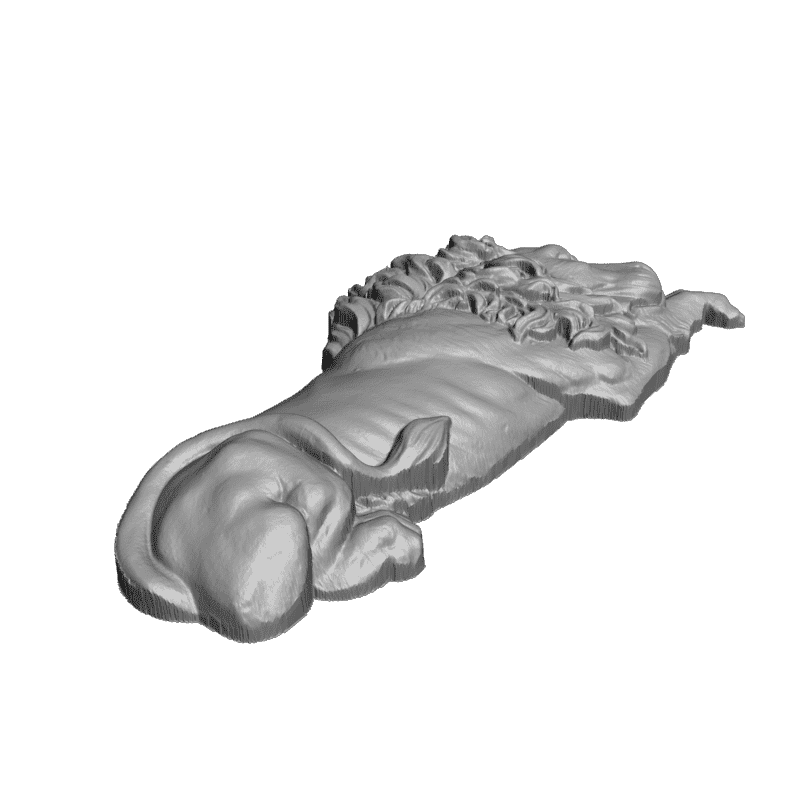 картинка Лев F1-162 3D-STL.COM
