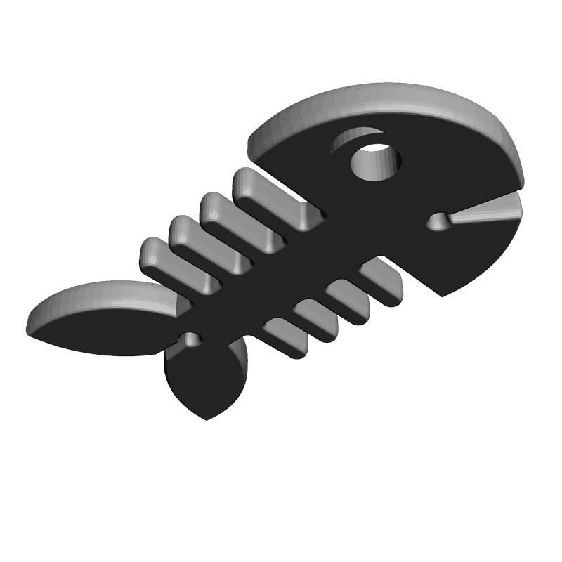 картинка Рыбка PI1-054 3D-STL.COM