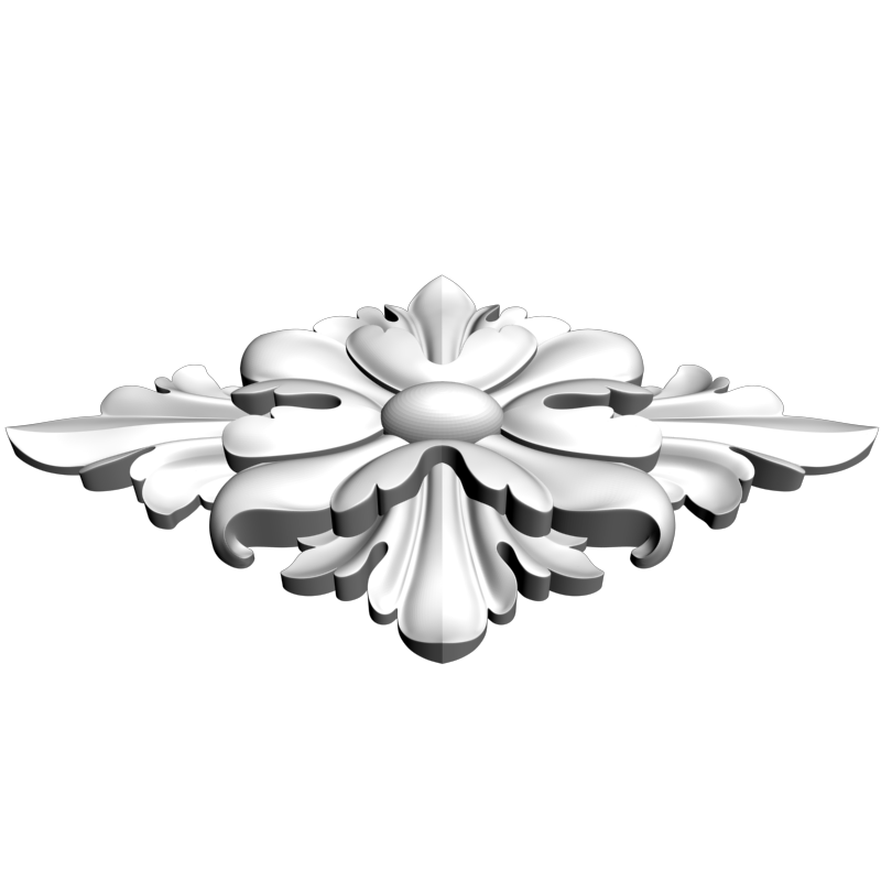 картинка Розетка резная D16-319 3D-STL.COM