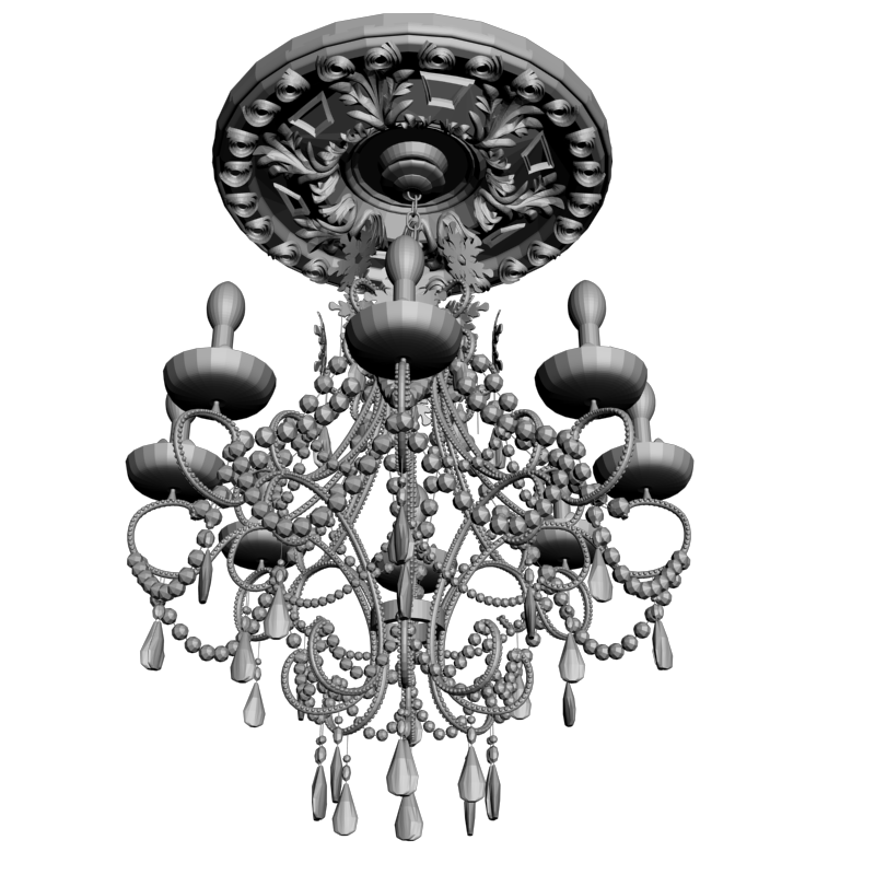 картинка Люстра H6-126 3D-STL.COM