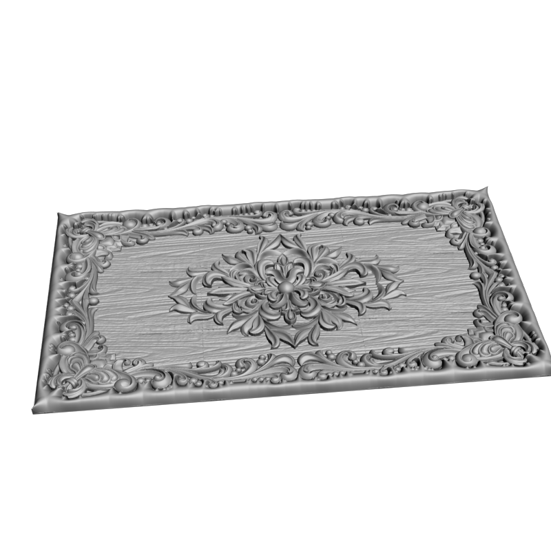 картинка Нарды Растительный орнамент PI2-109 3D-STL.COM