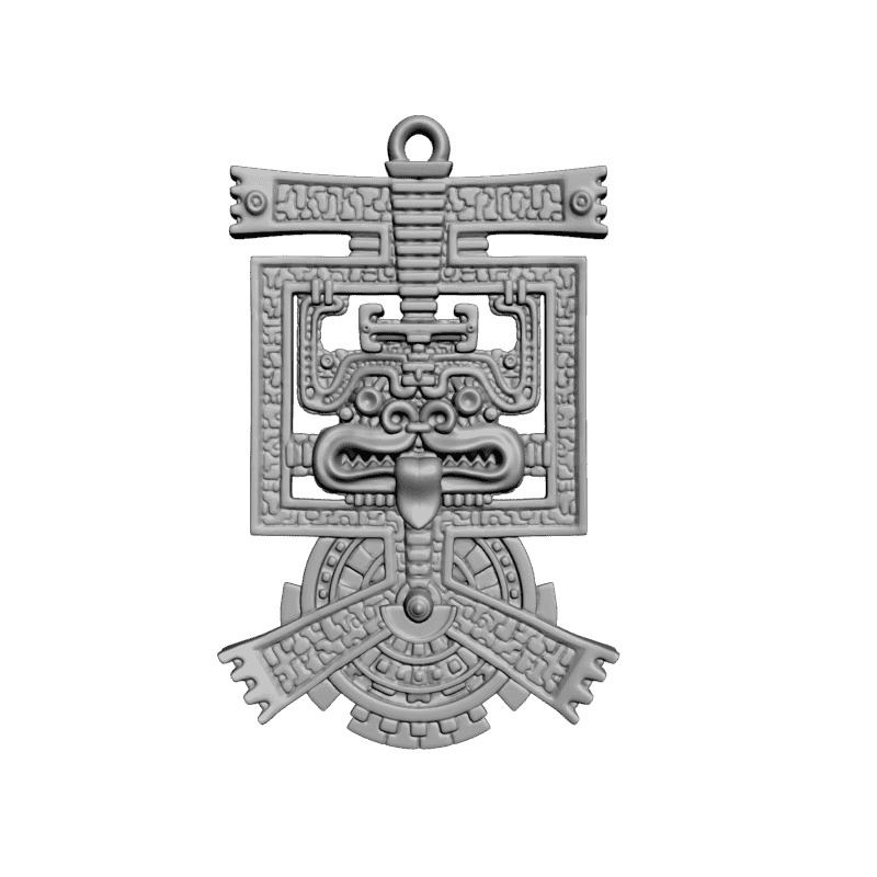 картинка Амулет Ацтеков RY5-053 3D-STL.COM