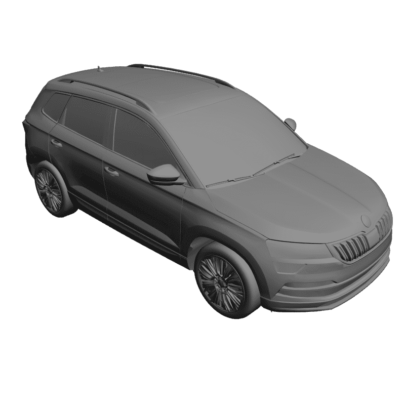 картинка Skoda Karoq RT3-048 3D-STL.COM