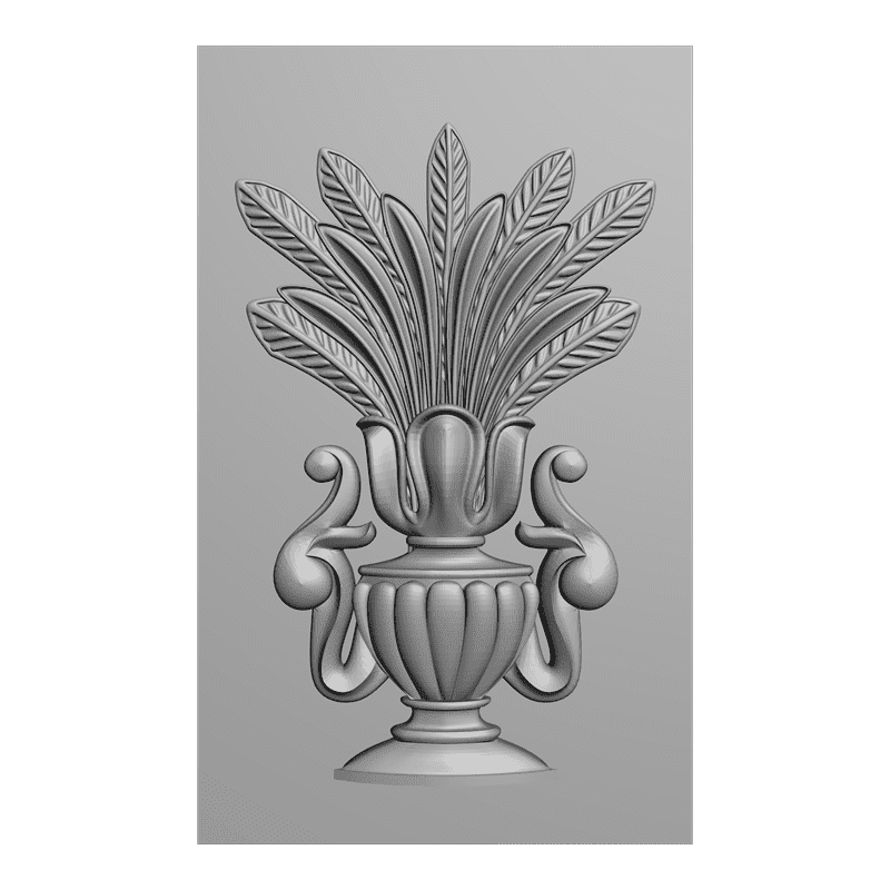 картинка Накладка резная D10-013 3D-STL.COM