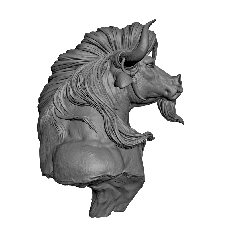 картинка Минотавр PI1-448 3D-STL.COM