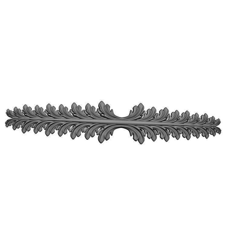 картинка Накладка декоративная рамная D10-392 3D-STL.COM