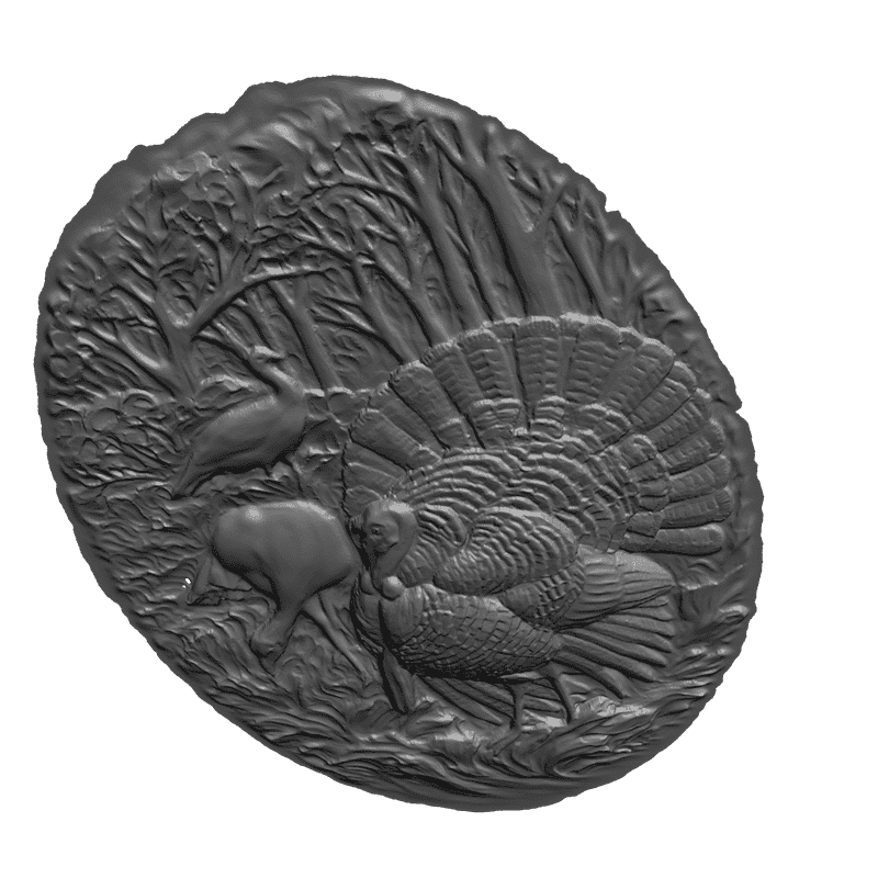картинка Индюки D12-119 3D-STL.COM