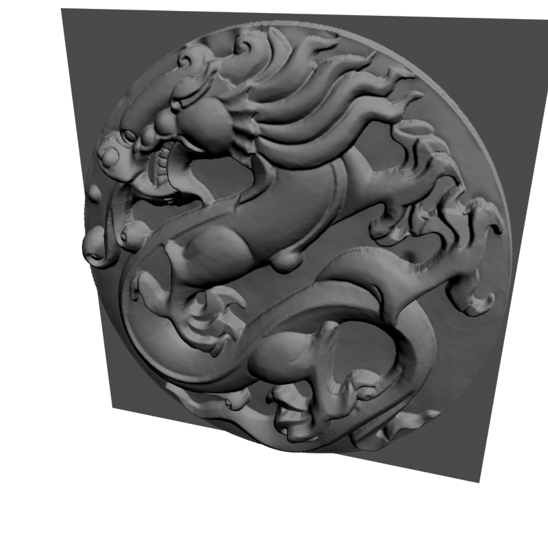 картинка Дракон D12-654 3D-STL.COM