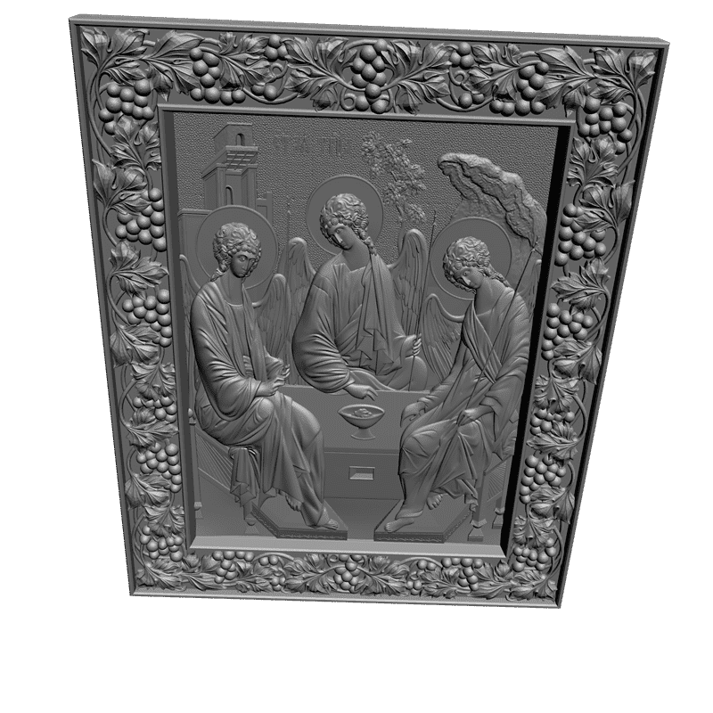 картинка Святая Троица V3-040 3D-STL.COM