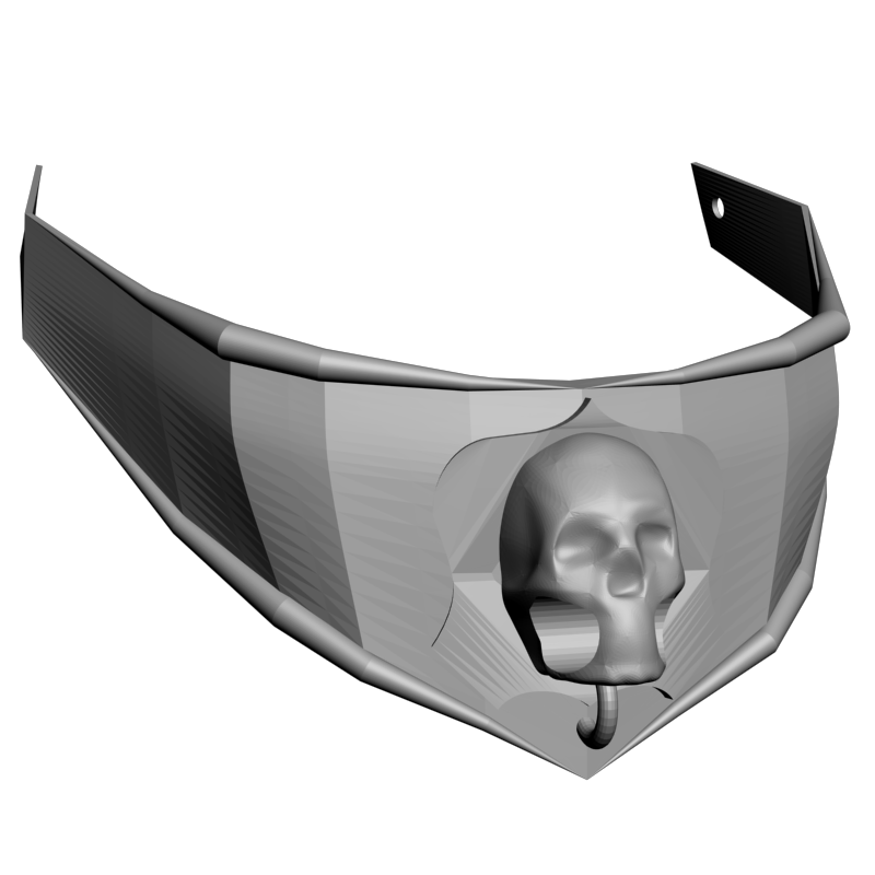 картинка Нагрудник-броня P4-391 3D-STL.COM