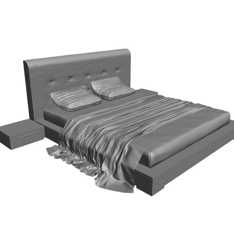 картинка Кровать M4-050 3D-STL.COM