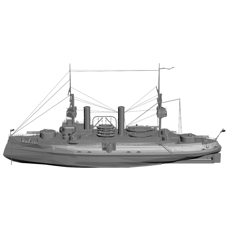 картинка Крейсер RO1-004 3D-STL.COM