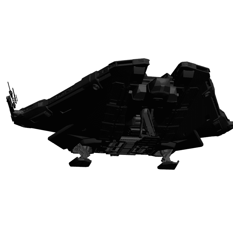 картинка Корабль Krait MKII PI1-156 3D-STL.COM