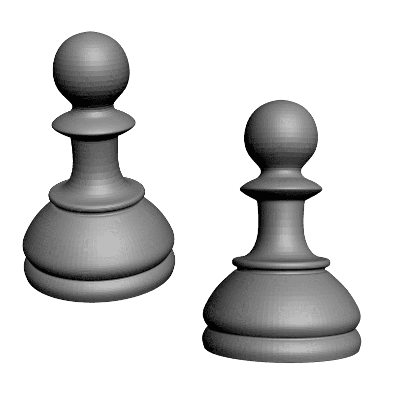 картинка Набор шахмат. Классические PI3-101 3D-STL.COM