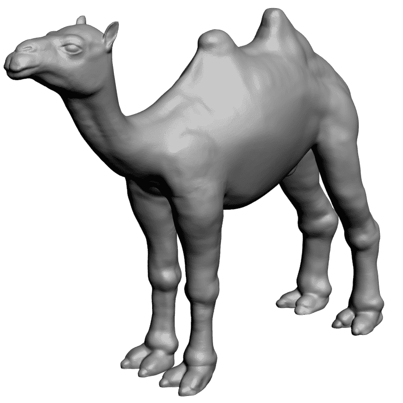 картинка Верблюд двугорбый F1-208 3D-STL.COM