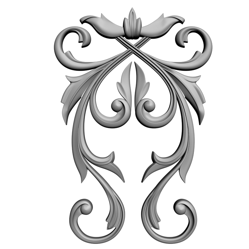 картинка Элемент декора D10-485 3D-STL.COM