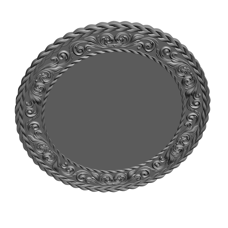 картинка Рамка резная D14-627 3D-STL.COM