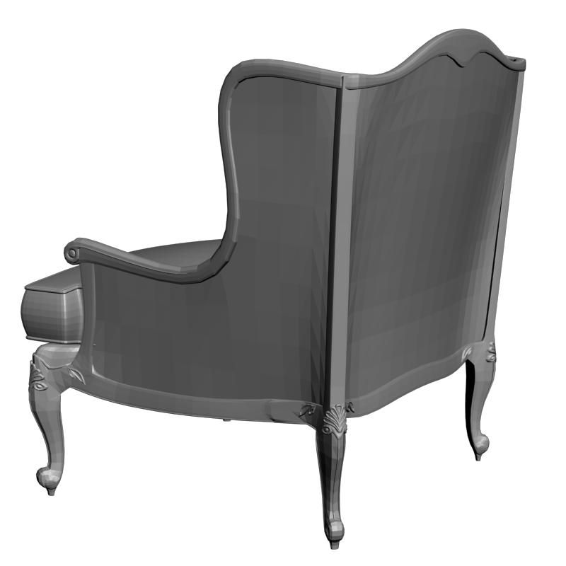 картинка Кресло M3-113 3D-STL.COM