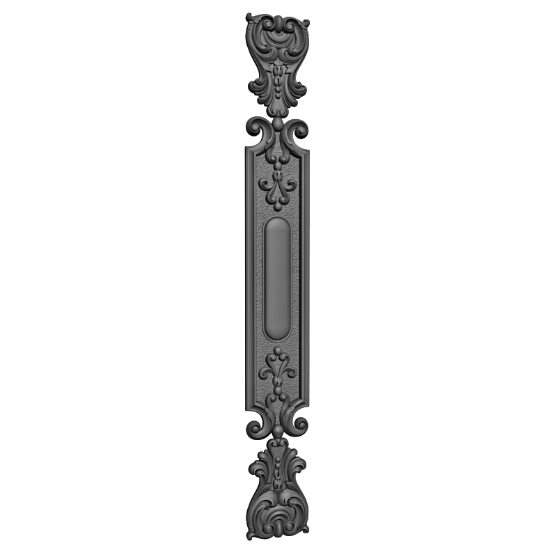картинка Накладка декоративная рамная D10-407 3D-STL.COM
