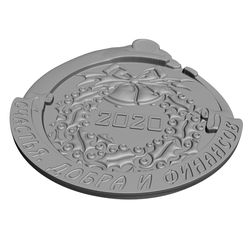 картинка 2020 год RP4-011 3D-STL.COM