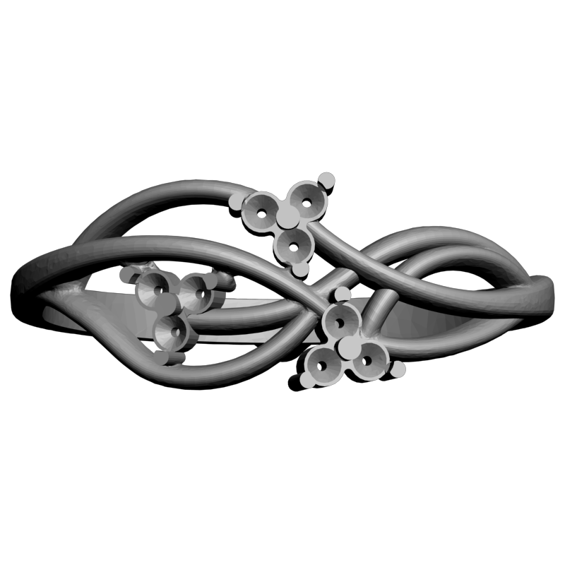 картинка Колечко RY2-121 3D-STL.COM
