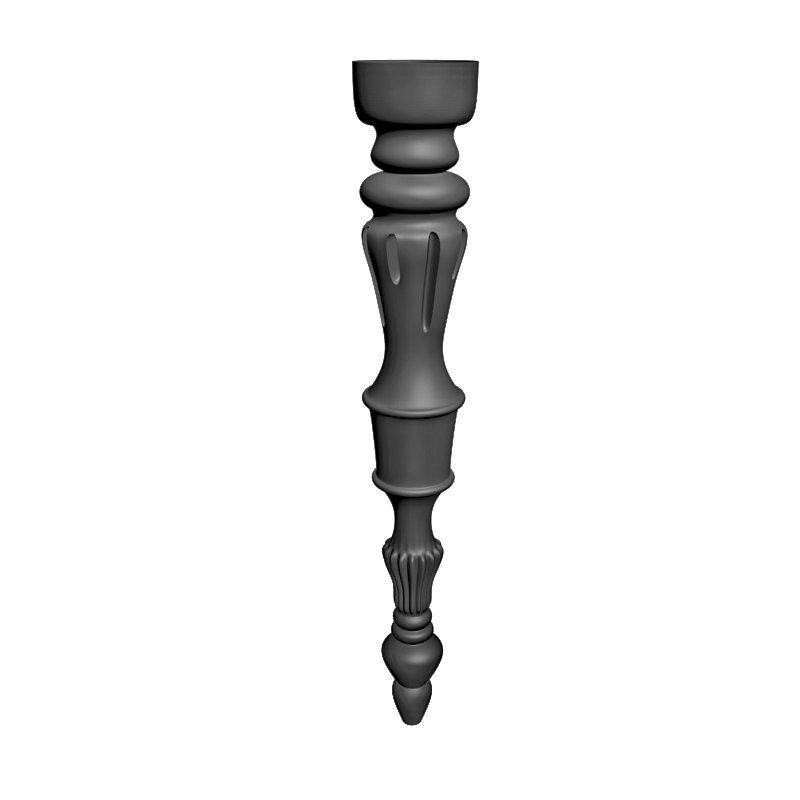 картинка Ножка мебельная M6-108 3D-STL.COM