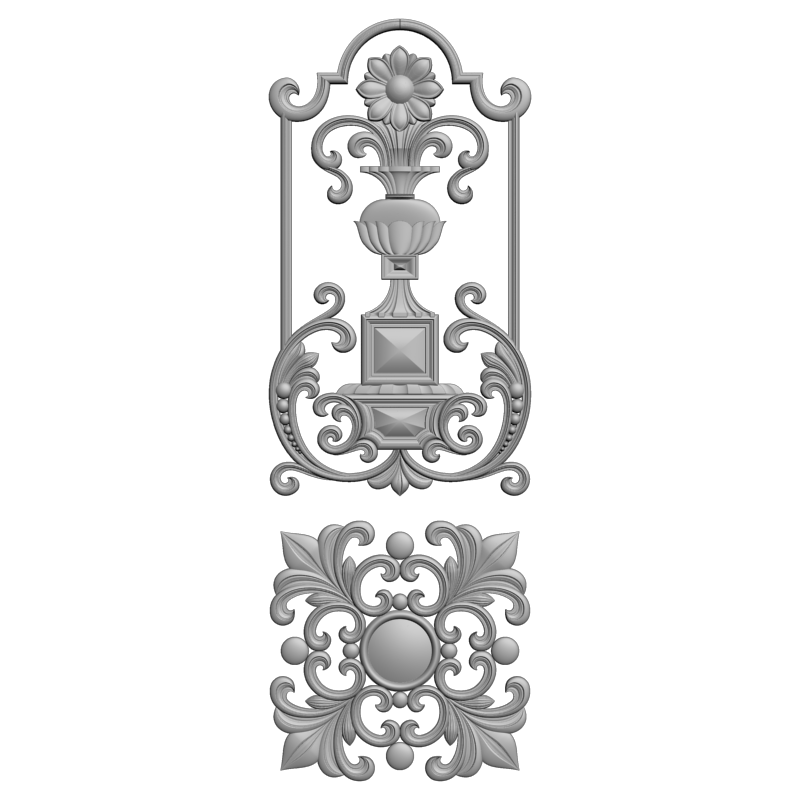 картинка Накладка на двери H3-116 3D-STL.COM