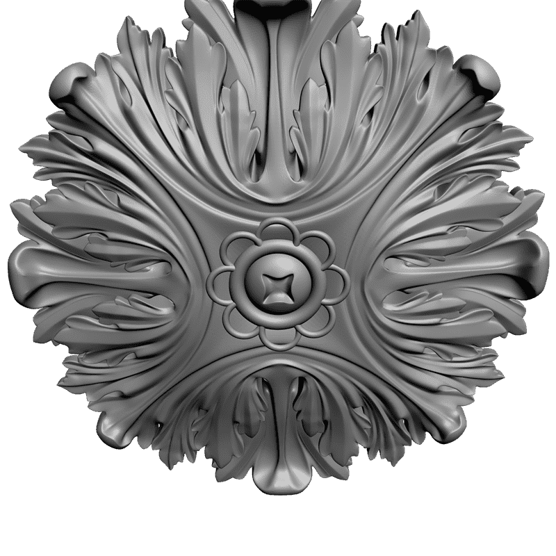 картинка Розетка резная D16-026 3D-STL.COM