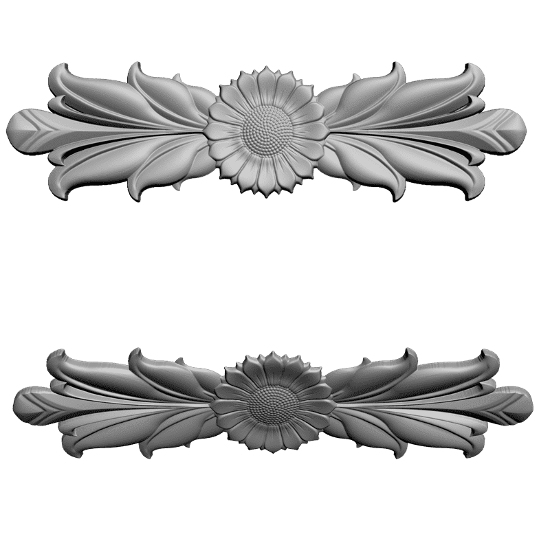 картинка Накладка резная D10-098 3D-STL.COM