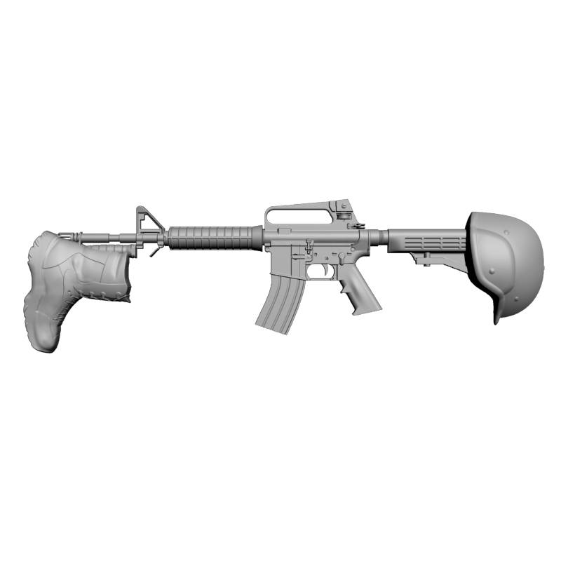 картинка Памяти павшим воинам RG3-102 3D-STL.COM