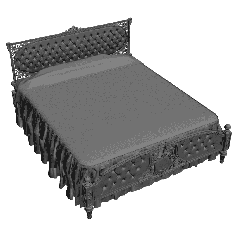 картинка Кровать M4-088 3D-STL.COM