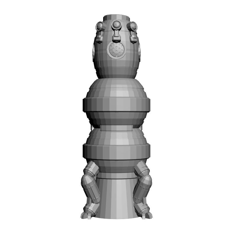 картинка Шахматы Роботы PI3-130 3D-STL.COM