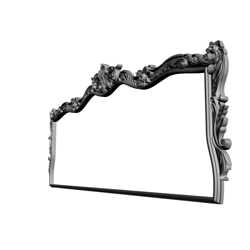 картинка Рама резная D14-432 3D-STL.COM