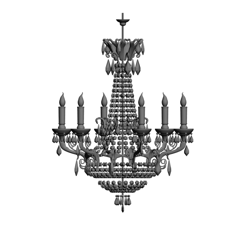 картинка Люстра H6-065 3D-STL.COM