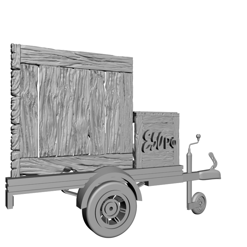 картинка Часы-прицеп настенные P3-196 3D-STL.COM
