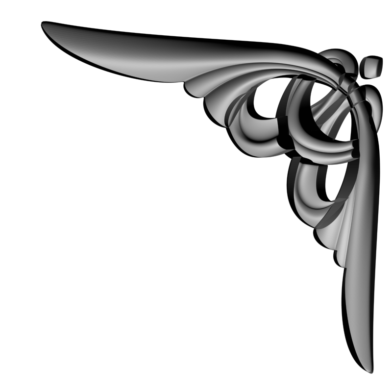 картинка Угловой элемент D19-067 3D-STL.COM