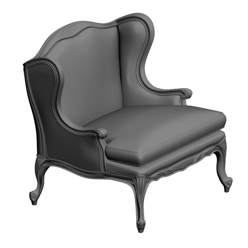 картинка Кресло M3-098 3D-STL.COM