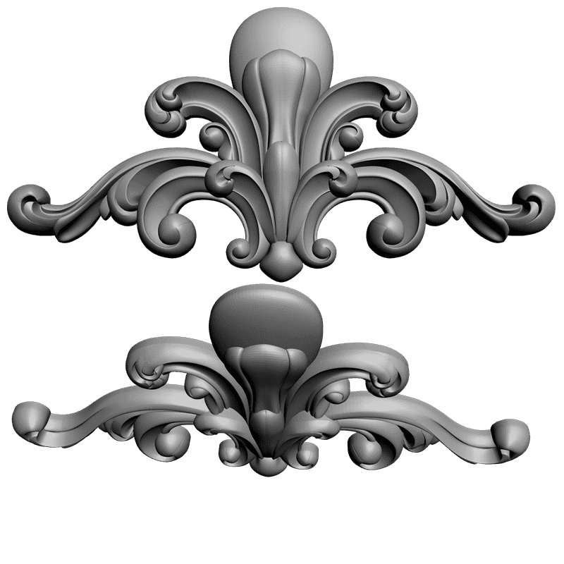 картинка Декор верха D3-078 3D-STL.COM