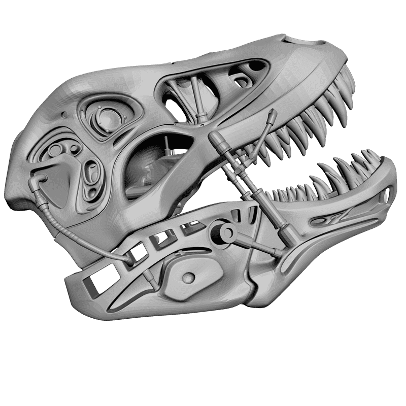 картинка Терминатор Рекс PI1-050 3D-STL.COM