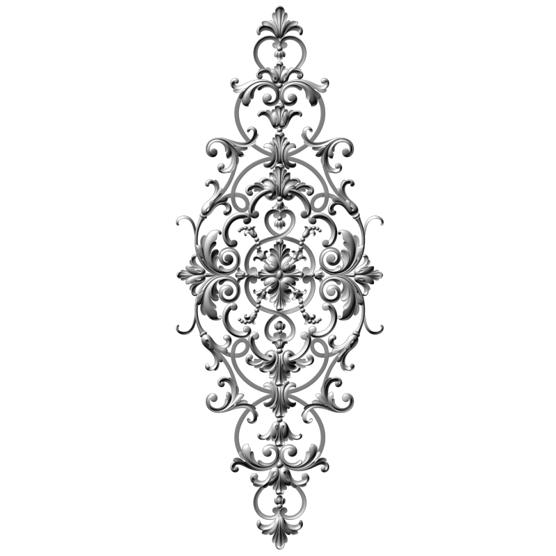 картинка Накладка резная D10-286 3D-STL.COM