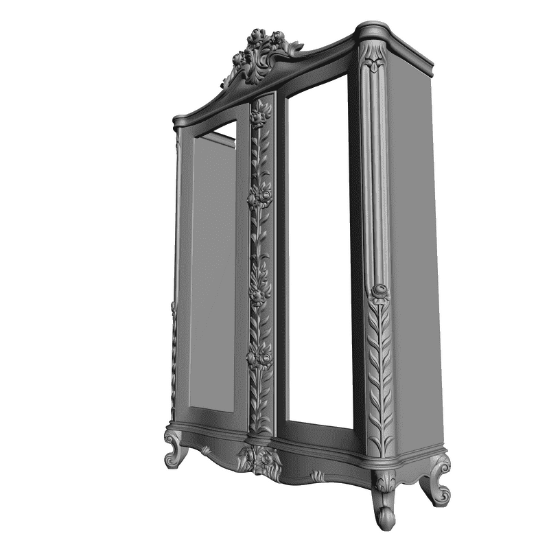 картинка Шкаф M11-003 3D-STL.COM
