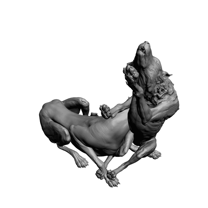 картинка Собаки F1-114 3D-STL.COM