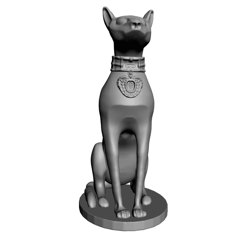 картинка Кошка F1-167 3D-STL.COM