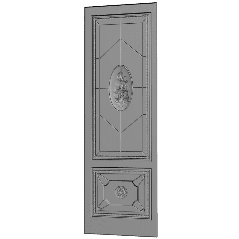 картинка Двери резные H3-063 3D-STL.COM