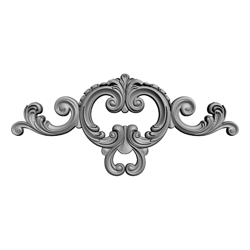 картинка Накладка резная D10-163 3D-STL.COM