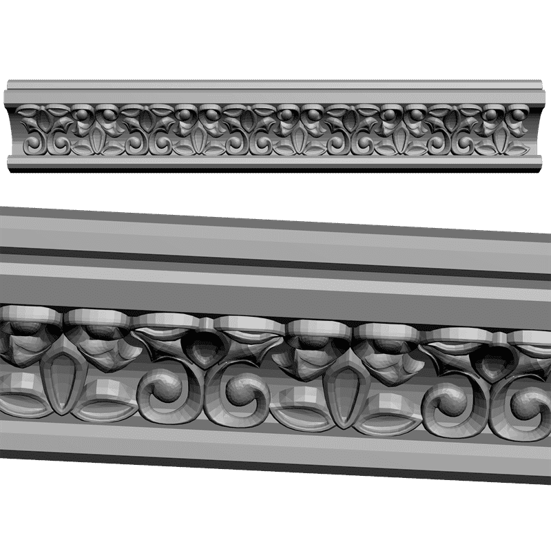 картинка Набор. 24 Детали иконостаса V2-013 3D-STL.COM