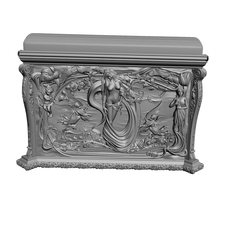 картинка Сундук + 9 деталей M13-007 3D-STL.COM
